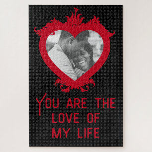 Puzzle personnalisé de la Saint-Valentin avec phot