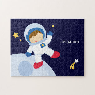 Puzzle Personnalisé de l'astronaute Boy Kid