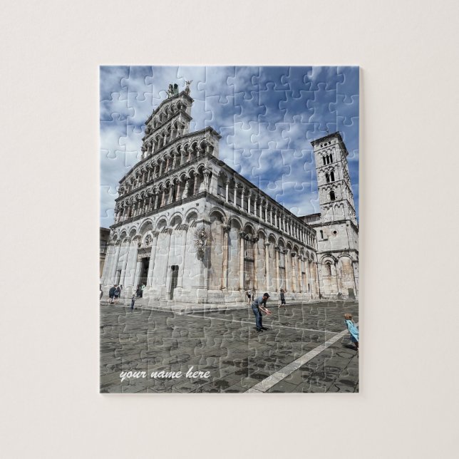 Puzzle personnalisé de Lucques, Italie (Vertical)