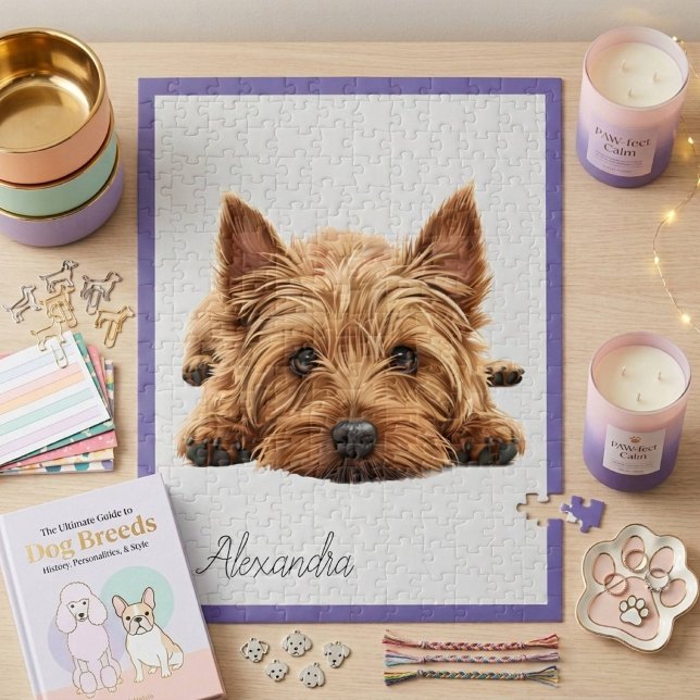 Puzzle personnalisé de Yorkie (Créateur téléchargé)