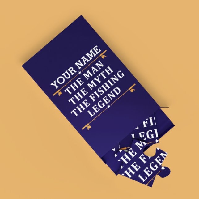Puzzle Personnalisé L'Homme Le Mythe La Légende De La Pêc (Créateur téléchargé)