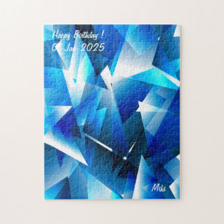 Puzzle Personnalisé Moderne Artistique Coloré Abstrait Bl