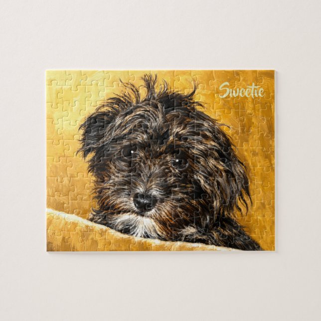 Puzzle personnalisé Schnoodle 8x10 (Horizontal)