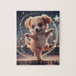 Puzzle Personnaliser Modifier le nom du texte Cute Dancin
