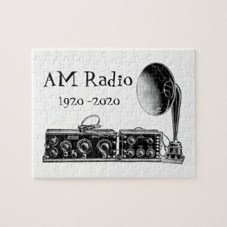 Puzzle Personnaliser récepteur radio AM Vintage