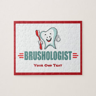 Puzzle Personnalisez Ce Drôle De Brossage Des Dents