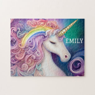 Puzzle Personnalité du Colorful Unicorn