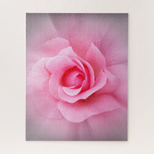 Puzzle Pétales de rose rose