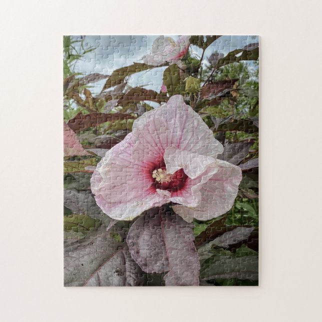 Puzzle "Pétales délicats" Hibiscus Fleur (Vertical)