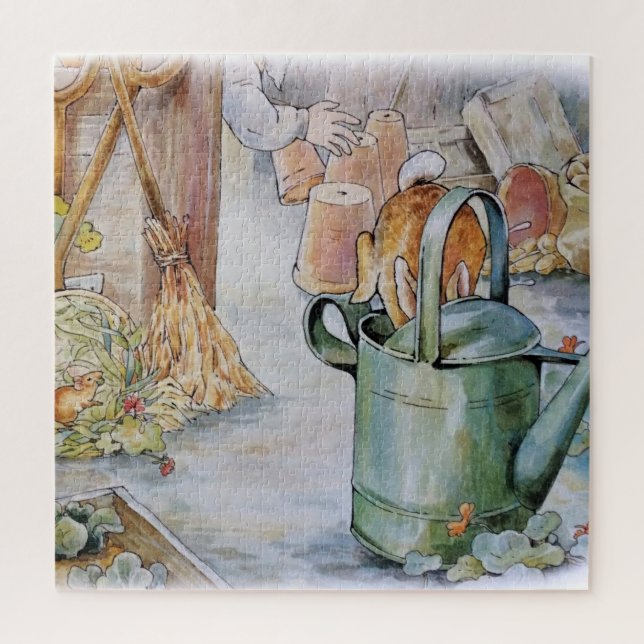 Puzzle Peter Jumping dans une canette d'eau (Vertical)