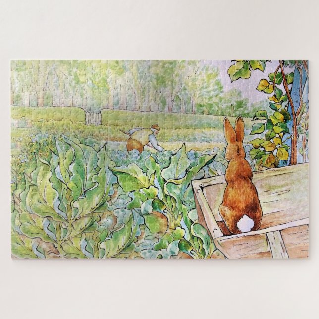 Puzzle Peter le lapin dans le Vegie Garden de M. Mc Grego (Horizontal)