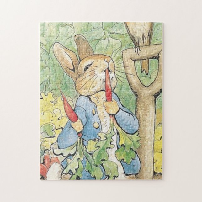 Puzzle Peter Rabbit In The Garden - Beatrix Potter (Vertical)