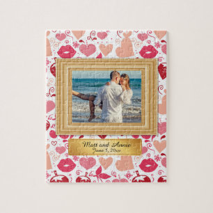 Puzzle Petit ami romantique Petite amie Couple Photo Puzz