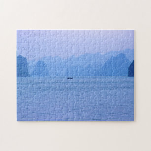 Puzzle Petit bateau de pêche à Ha Long Bay - Vietnam, Asi