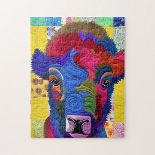 Puzzle Petit Bison Bison Quilt Comme Design