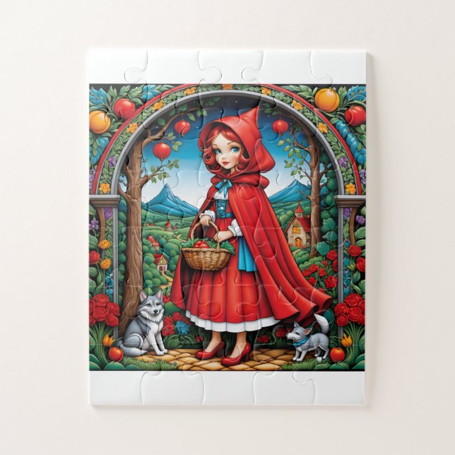 Puzzle Petit Chaperon Rouge (Vertical)