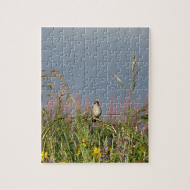 Puzzle Petit colibri gras (Vertical)