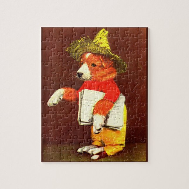 Puzzle petit garçon de poche mignon (Vertical)