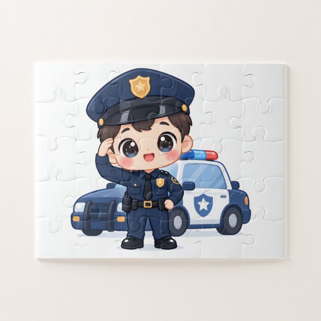 Puzzle Petit Officier Amical (Horizontal)