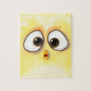 Puzzle Petit poulet aux grands yeux - Dessin d'art
