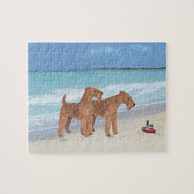 Puzzle Petit remorqueur (Horizontal)