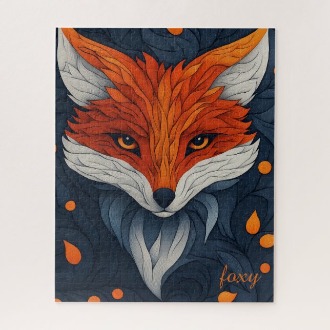 Puzzle Petit Renard Rouge Foxy (Vertical)