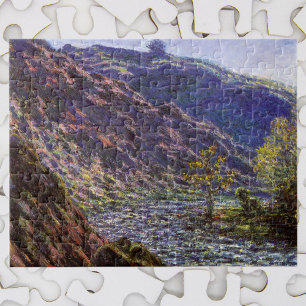Puzzle Petite Creuse, Lumière du soleil par Claude Monet