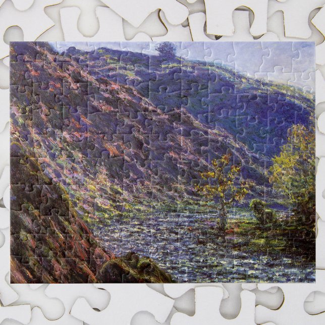 Puzzle Petite Creuse, Lumière du soleil par Claude Monet (Créateur téléchargé)
