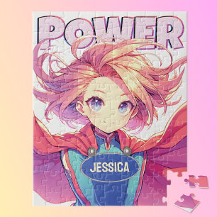 Puzzle Petite fille Anime