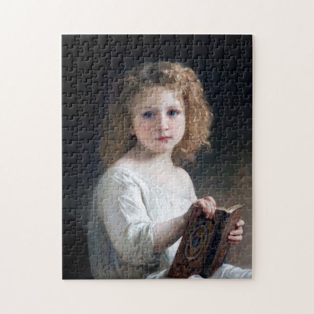 Puzzle Petite fille, Bouguereau (Vertical)