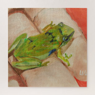 Puzzle Petite grenouille tropicale