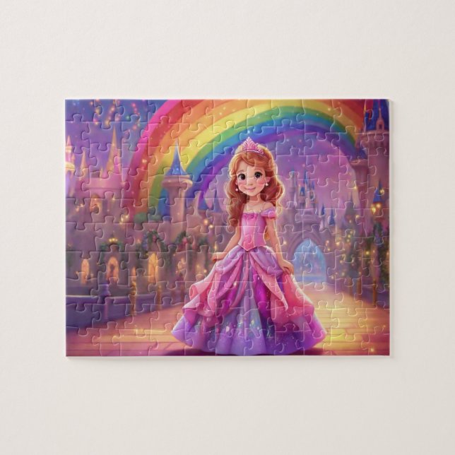 Puzzle Petite Princesse Colorée (Horizontal)