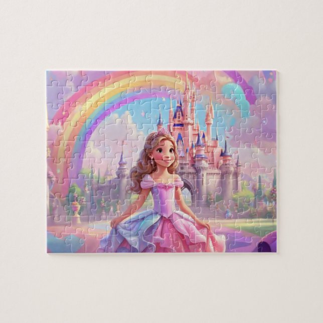 Puzzle Petite Princesse Colorée (Horizontal)
