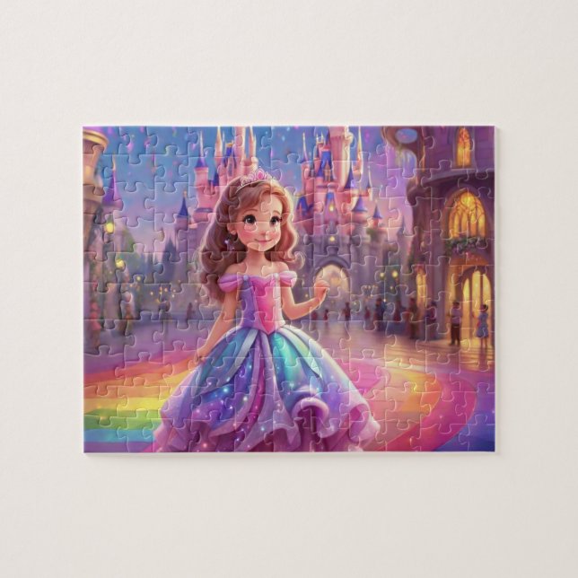 Puzzle Petite Princesse Colorée (Horizontal)