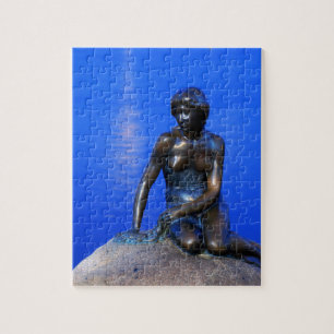 Puzzle Petite statue de sirène, Copenhague, Danemark