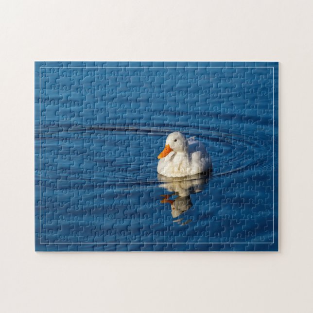 Puzzle Petites réflexions de canard blanc (Horizontal)