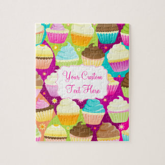 Puzzle Petits gâteaux colorés