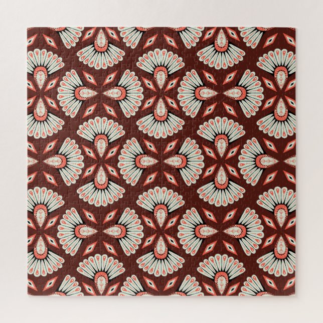 Puzzle Petits motifs géométriques : Décoration Motif text (Vertical)