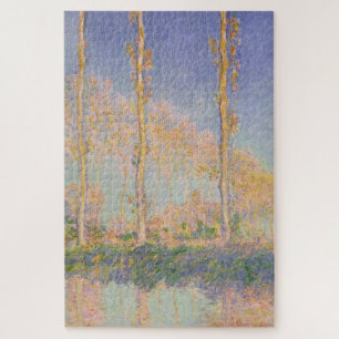 Puzzle Peupliers, paysage impressionniste, Claude Monet