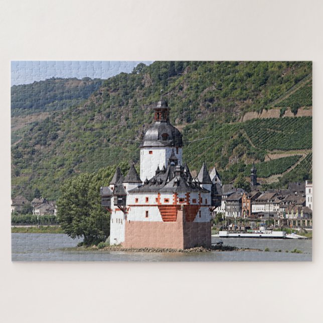 Puzzle Pfalzgrafenstein Castle, Rhine River, Germany 2  (Horizontal)