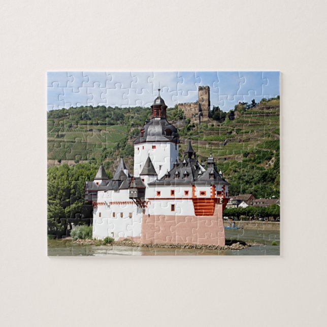 Puzzle Pfalzgrafenstein Castle, Rhine River, Germany 3 (Horizontal)