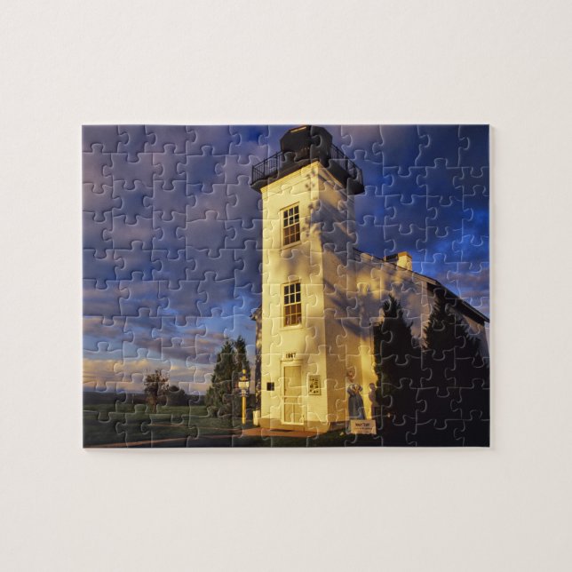 Puzzle Phare à Escanaba UP Michigan (Horizontal)