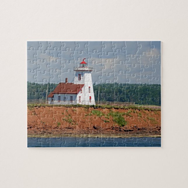 Puzzle Phare à North Umberland sur l'Île-du-Prince-Édouar (Horizontal)