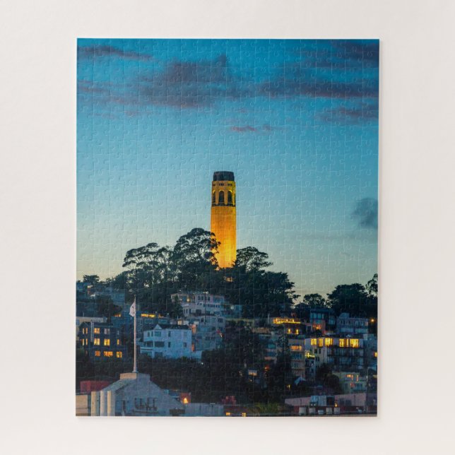 Puzzle Phare au-dessus de la baie (Vertical)