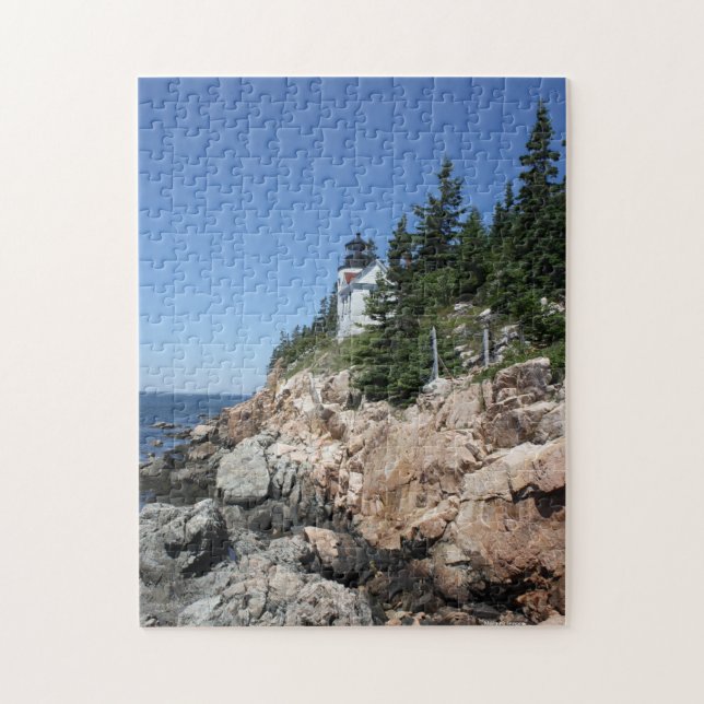 Puzzle Phare bas de port (Vertical)