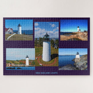 Puzzle Phare Collage Photo Personnalisé 5