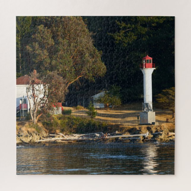 Puzzle Phare d'Active Pass - Mayne Island (Vertical)