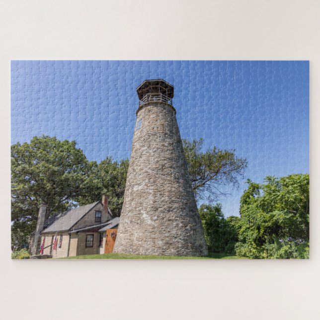 Puzzle Phare de Barcelone (Horizontal)