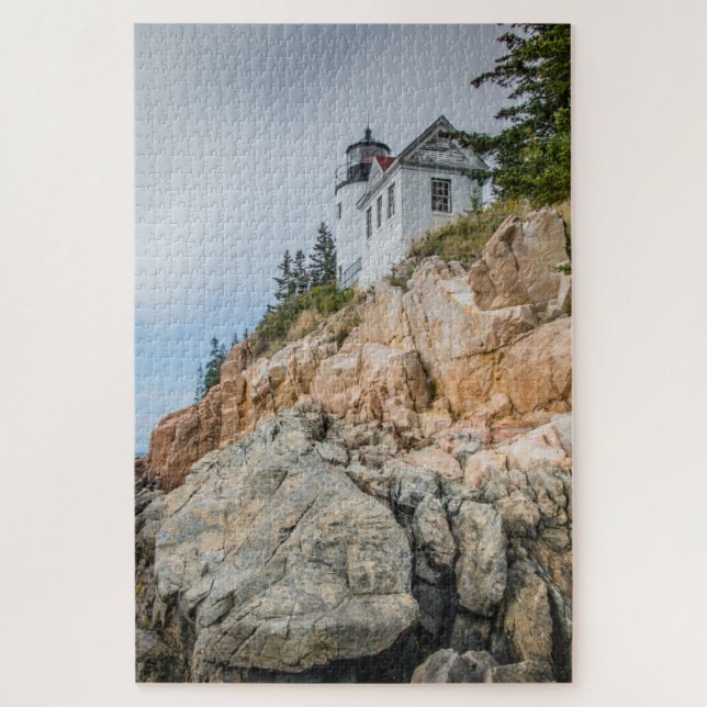 Puzzle Phare de Bass Harbour Head Maine (Vertical)