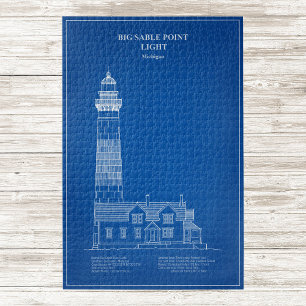 Puzzle Phare de Big Sable Point - Michigan - AD